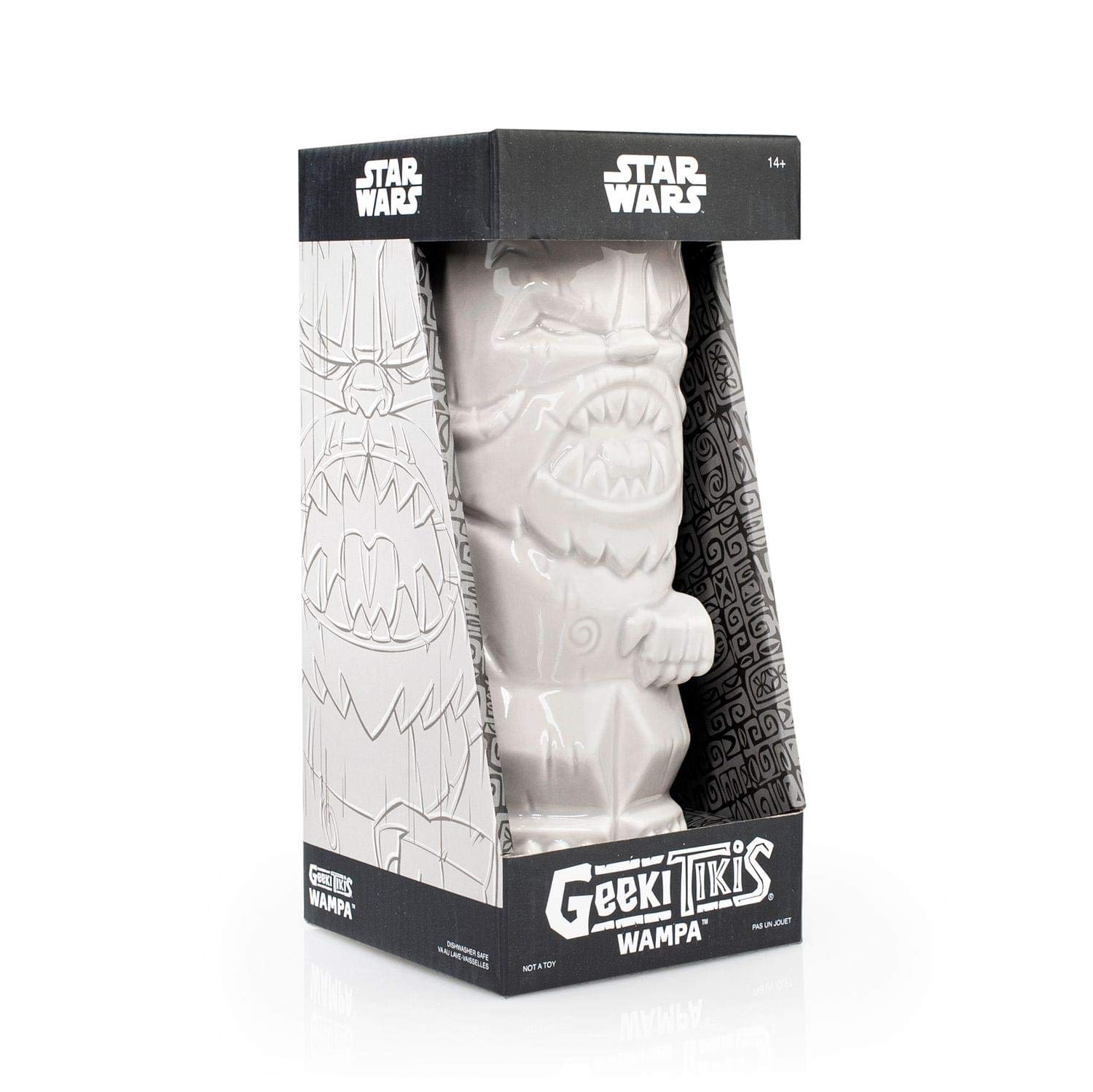 Foto 6 pulgar | Taza Star Wars Geeki Tikis Wampa Ceramic 414 Ml Oficial - Venta Internacional.