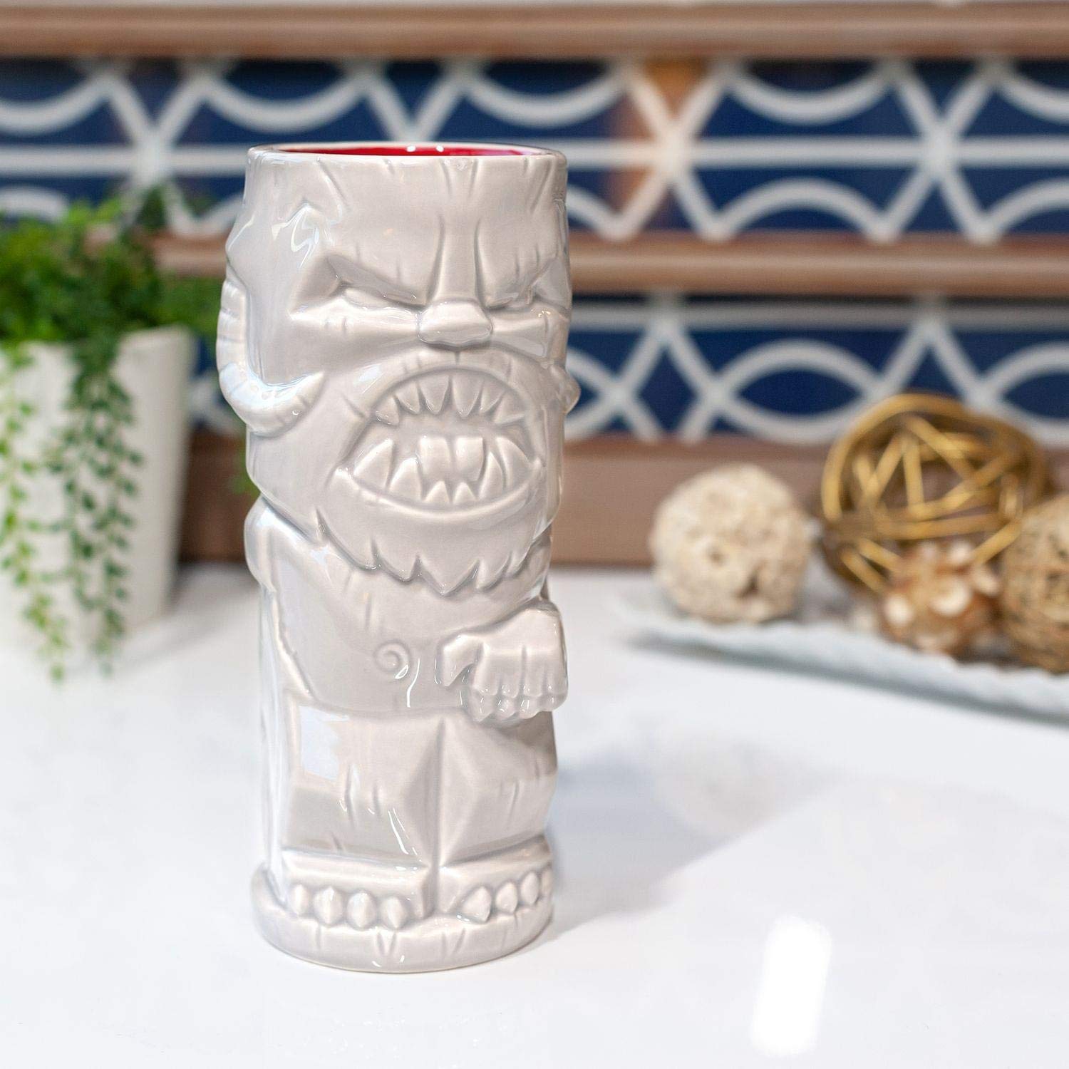Foto 7 pulgar | Taza Star Wars Geeki Tikis Wampa Ceramic 414 Ml Oficial - Venta Internacional.