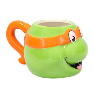 Foto 2 | Taza Silver Buffalo Nickelodeon Tmnt Esculpida En 3d 680 Ml - Venta Internacional.