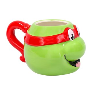 Foto 4 | Taza Silver Buffalo Nickelodeon Tmnt Esculpida En 3d 680 Ml - Venta Internacional.