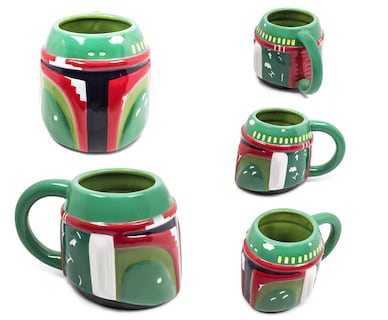 Foto 2 | Taza De Cerámica Silver Buffalo Star Wars Boba Fett 600 Ml - Venta Internacional.