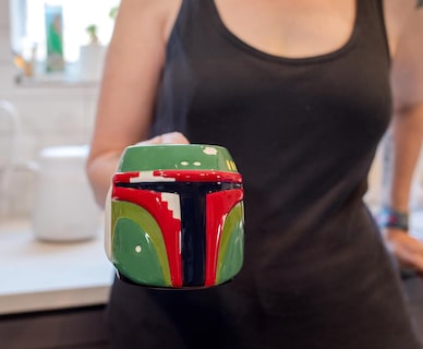 Foto 3 | Taza De Cerámica Silver Buffalo Star Wars Boba Fett 600 Ml - Venta Internacional.