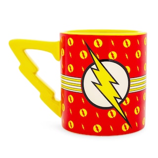 Foto 2 | Taza De Cerámica Silver Buffalo Dc Comics Flash Stripes 590ml - Venta Internacional.