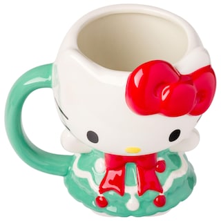 Foto 3 | Taza De Cerámica Silver Buffalo Sanrio Hello Kitty 600 Ml Christmas - Venta Internacional.