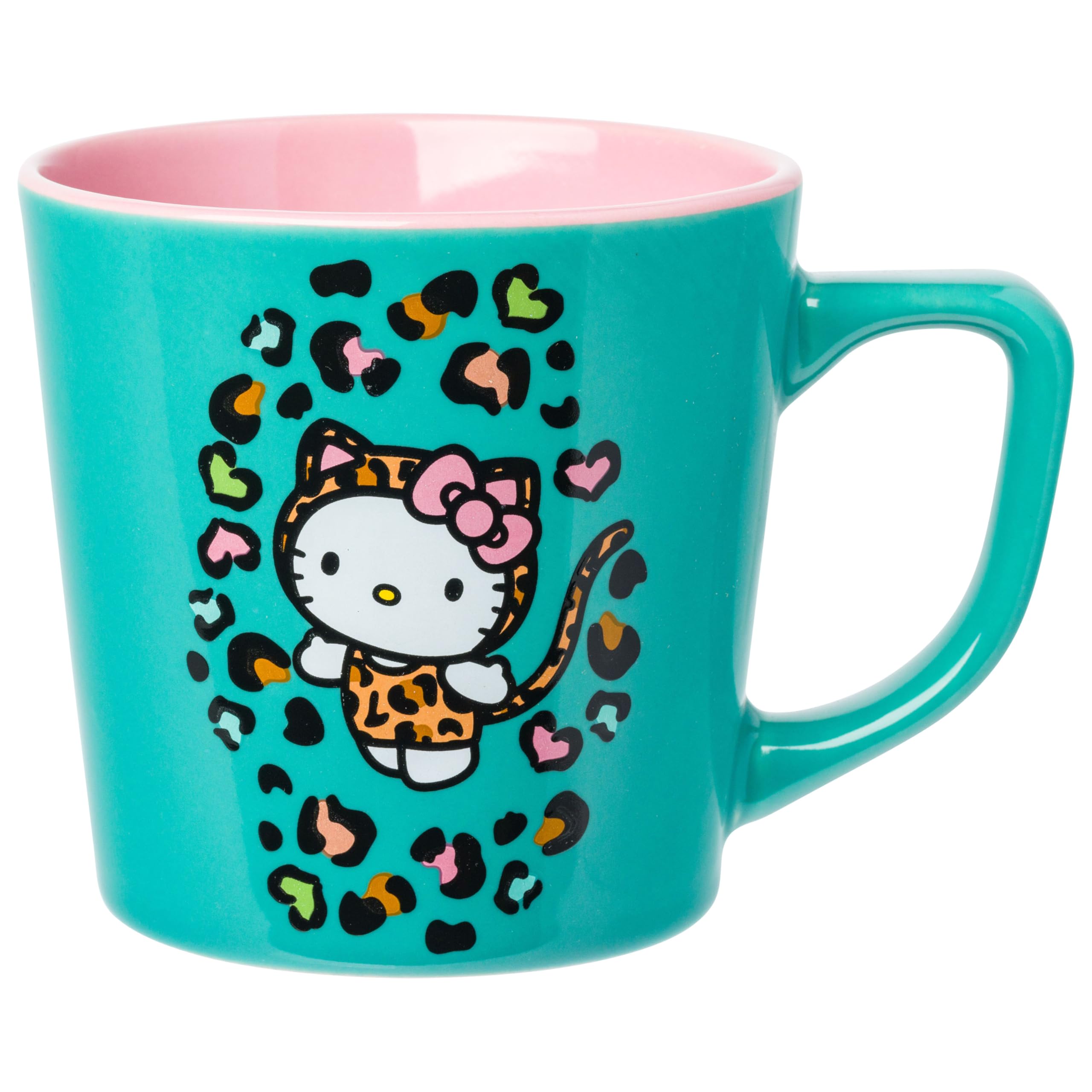 Foto 1 | Taza De Cerámica Silver Buffalo Hello Kitty Jungle Leopard  500 Ml - Venta Internacional.