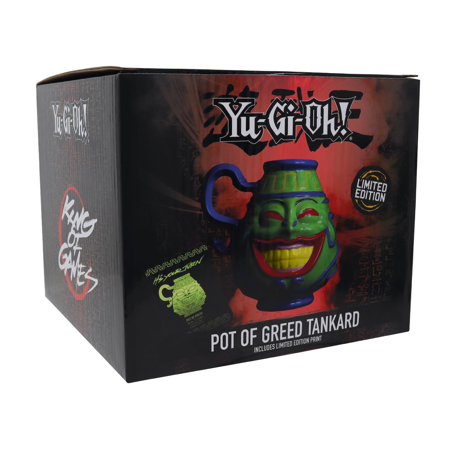 Foto 6 pulgar | Taza Yu-gi-oh! Edición Limitada De Pot Of Greed  600 Ml - Venta Internacional.