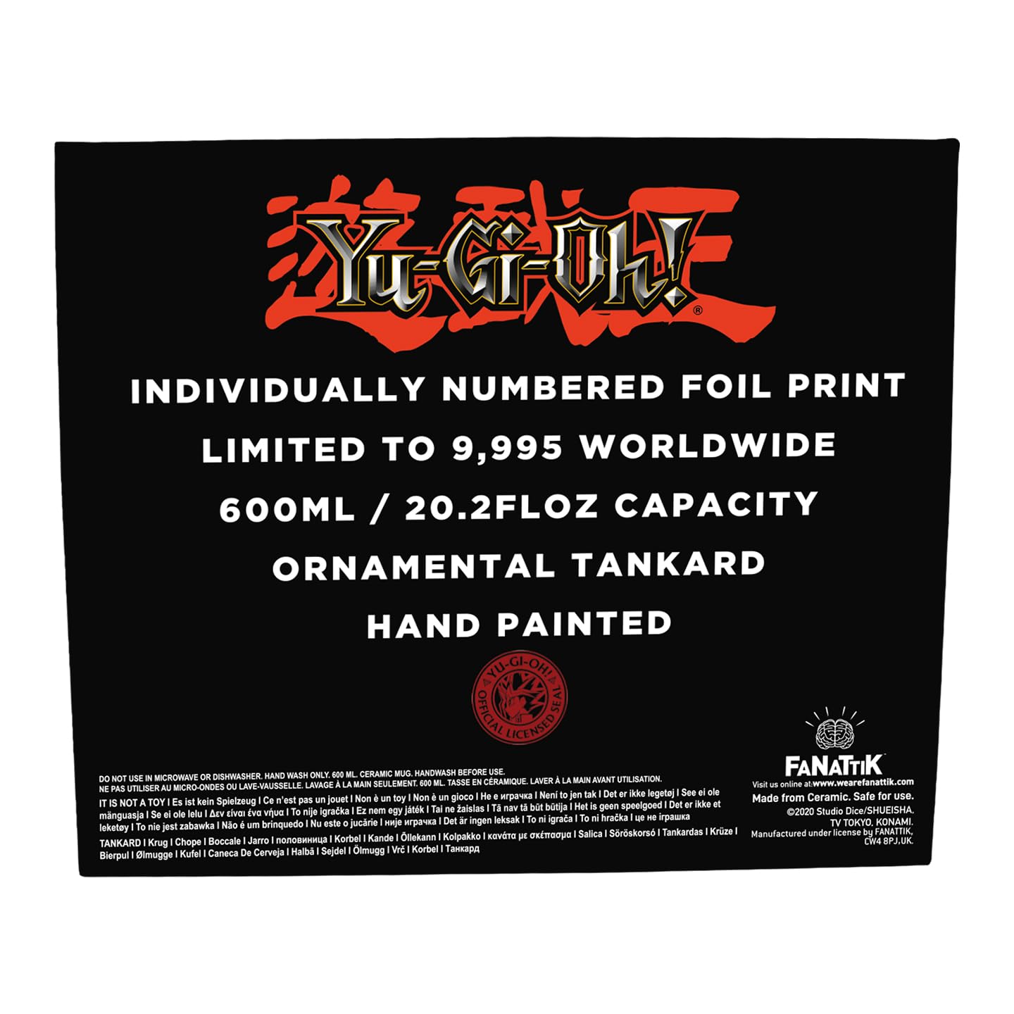 Foto 8 pulgar | Taza Yu-gi-oh! Edición Limitada De Pot Of Greed  600 Ml - Venta Internacional.