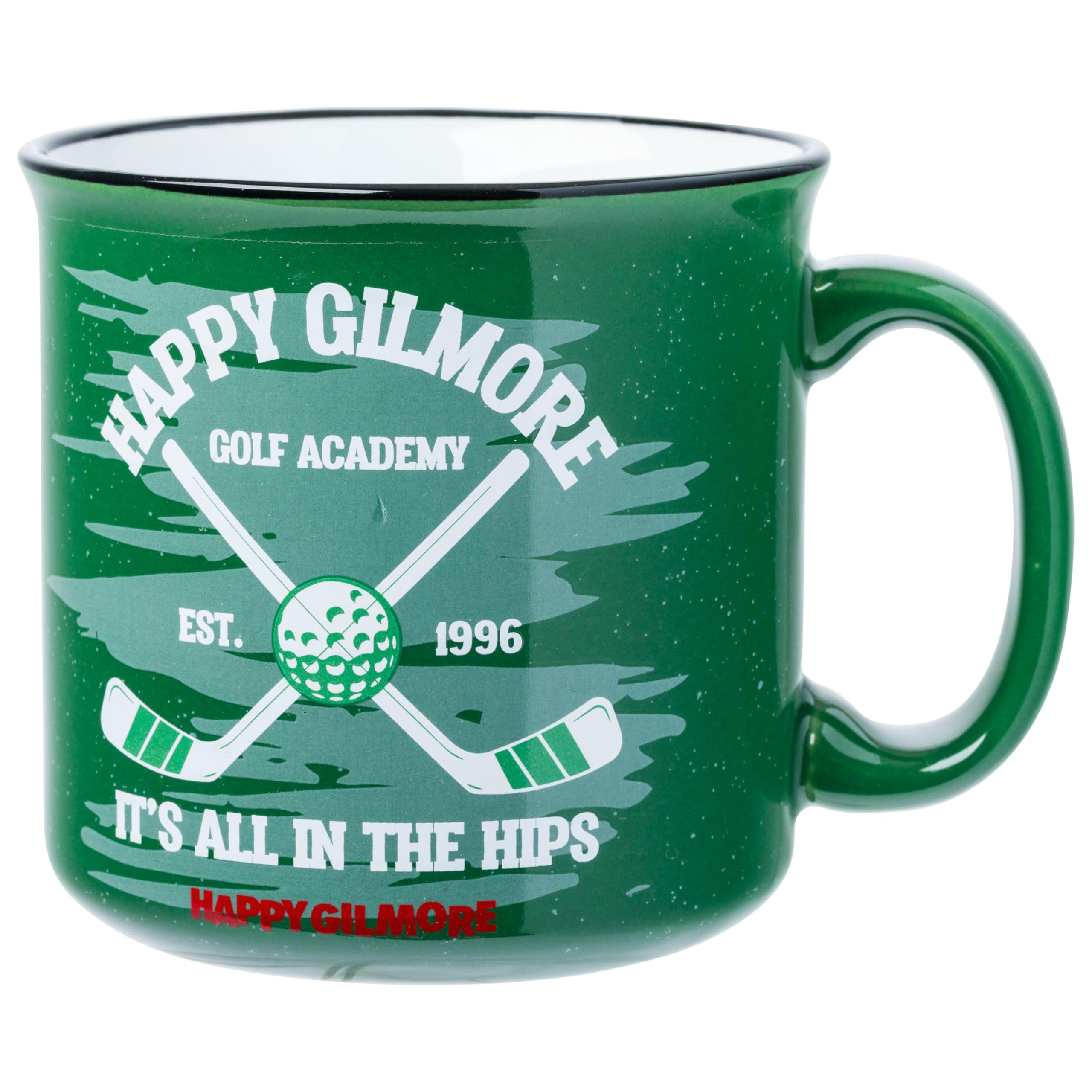 Foto 2 pulgar | Taza Camper De Cerámica Silver Buffalo Happy Gilmore Golf  600 Ml - Venta Internacional.