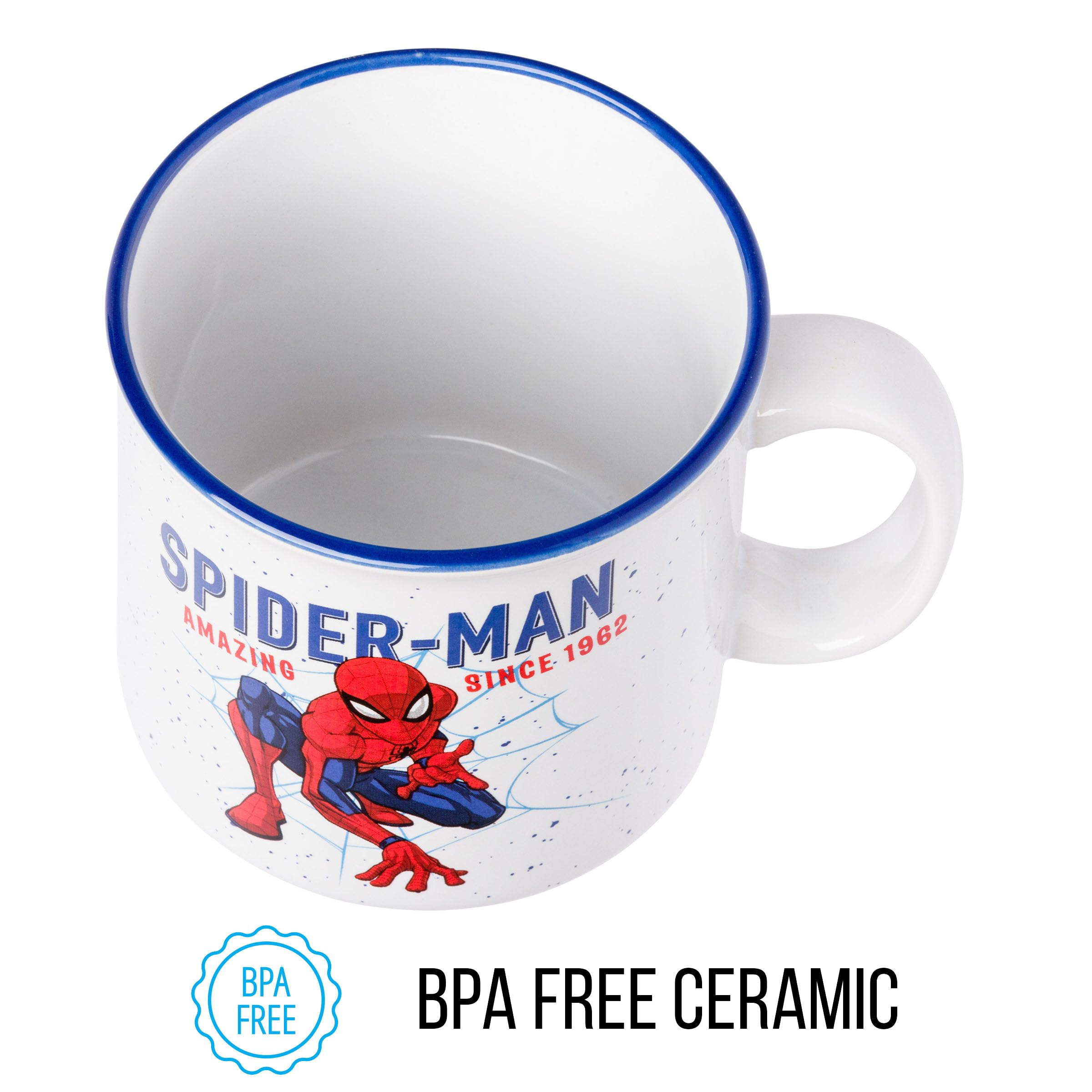 Foto 6 pulgar | Taza Camper Silver Buffalo Marvel Spider-man De Cerámica  20 Ml - Venta Internacional.