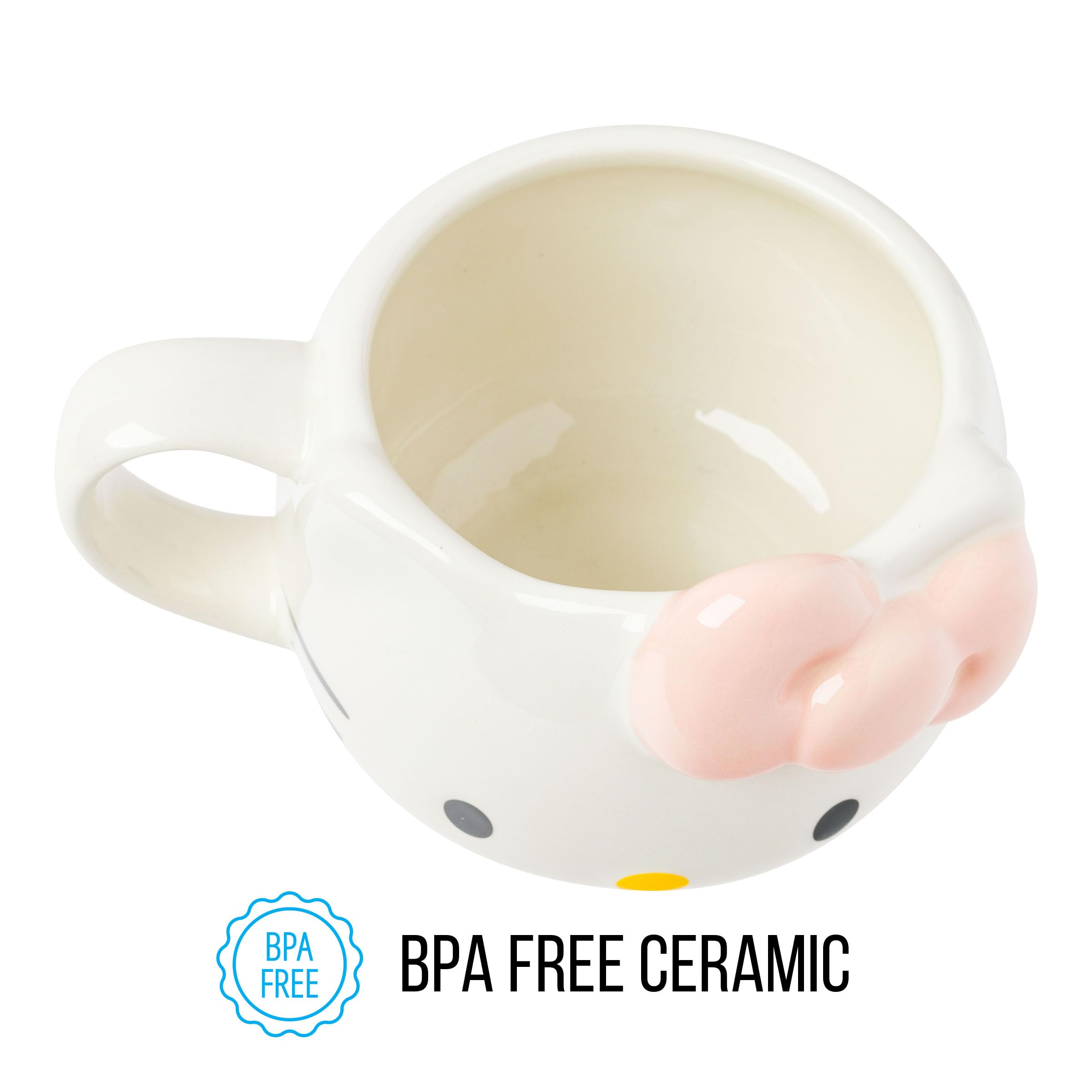 Foto 4 | Taza Silver Buffalo Sanrio Hello Kitty De Cerámica  600 Ml  Rosa Claro - Venta Internacional.