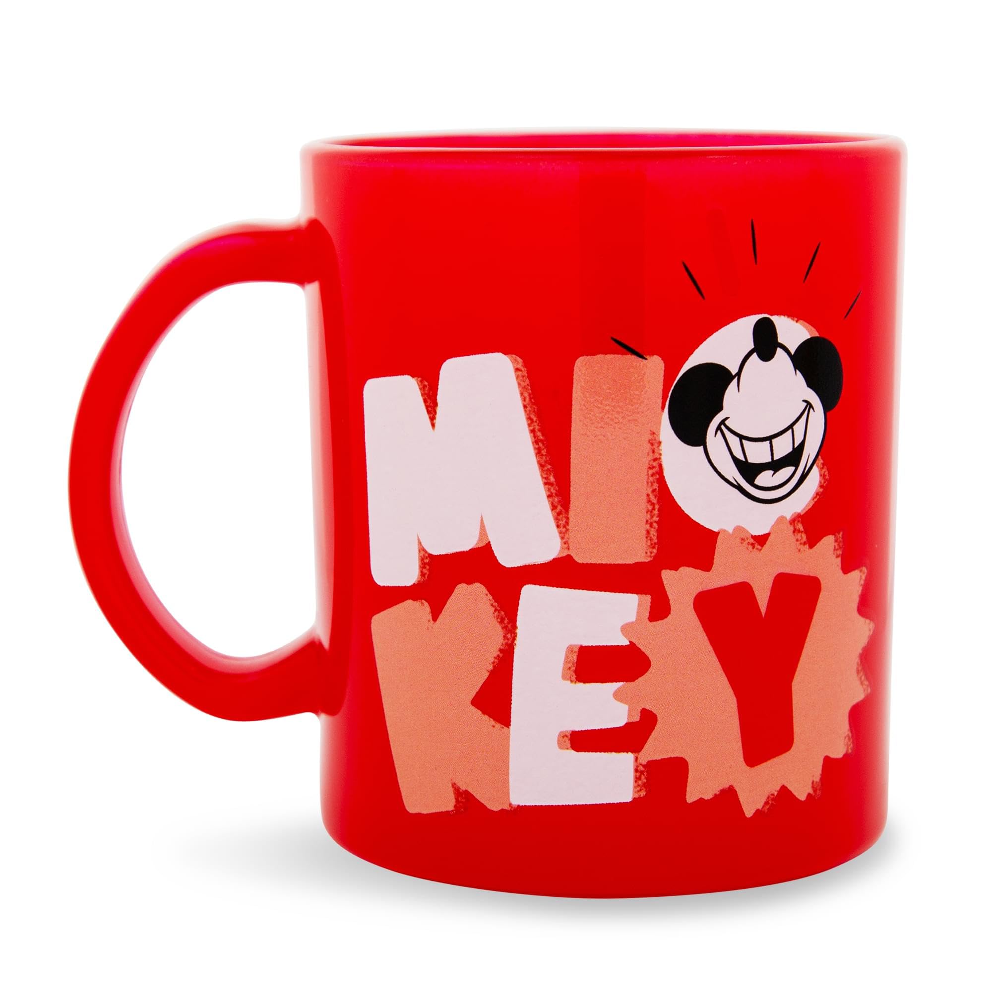 Foto 2 pulgar | Taza De Cristal Plateada Con Diseño De Mickey Mouse Buffalo Disney  530 Ml - Venta Internacional.