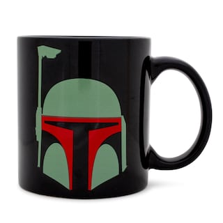 Foto 1 | Taza De Café Silver Buffalo Star Wars Boba Fett Helmet 600 Ml - Venta Internacional.