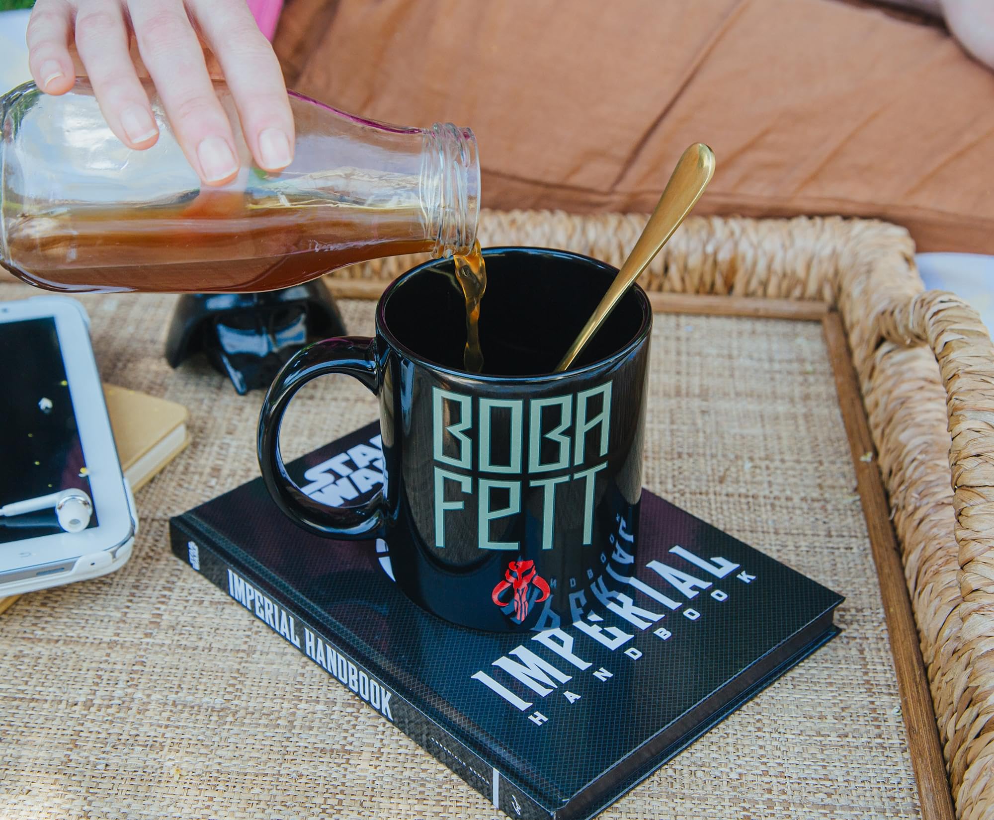 Foto 7 pulgar | Taza De Café Silver Buffalo Star Wars Boba Fett Helmet 600 Ml - Venta Internacional.