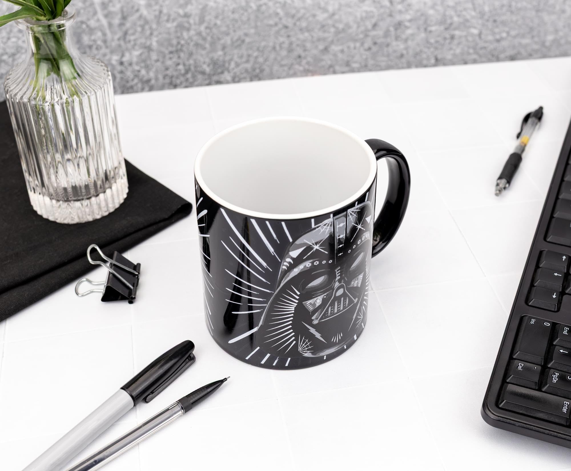 Foto 6 pulgar | Taza De Café Silver Buffalo Star Wars Darth Vader & Stormtrooper - Venta Internacional.
