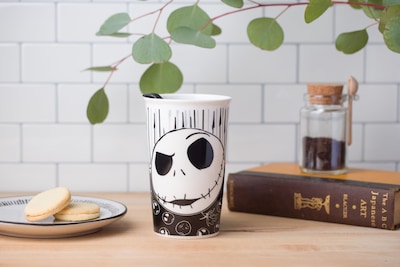 Foto 3 | Taza De Viaje De Cerámica Silver Buffalo Disney Nightmare 300 Ml - Venta Internacional.