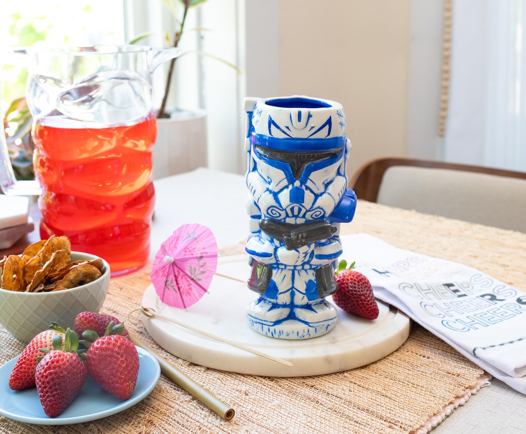 Foto 4 pulgar | Taza De Cerámica Geeki Tikis Star Wars Capitán Rex 450ml - Venta Internacional.