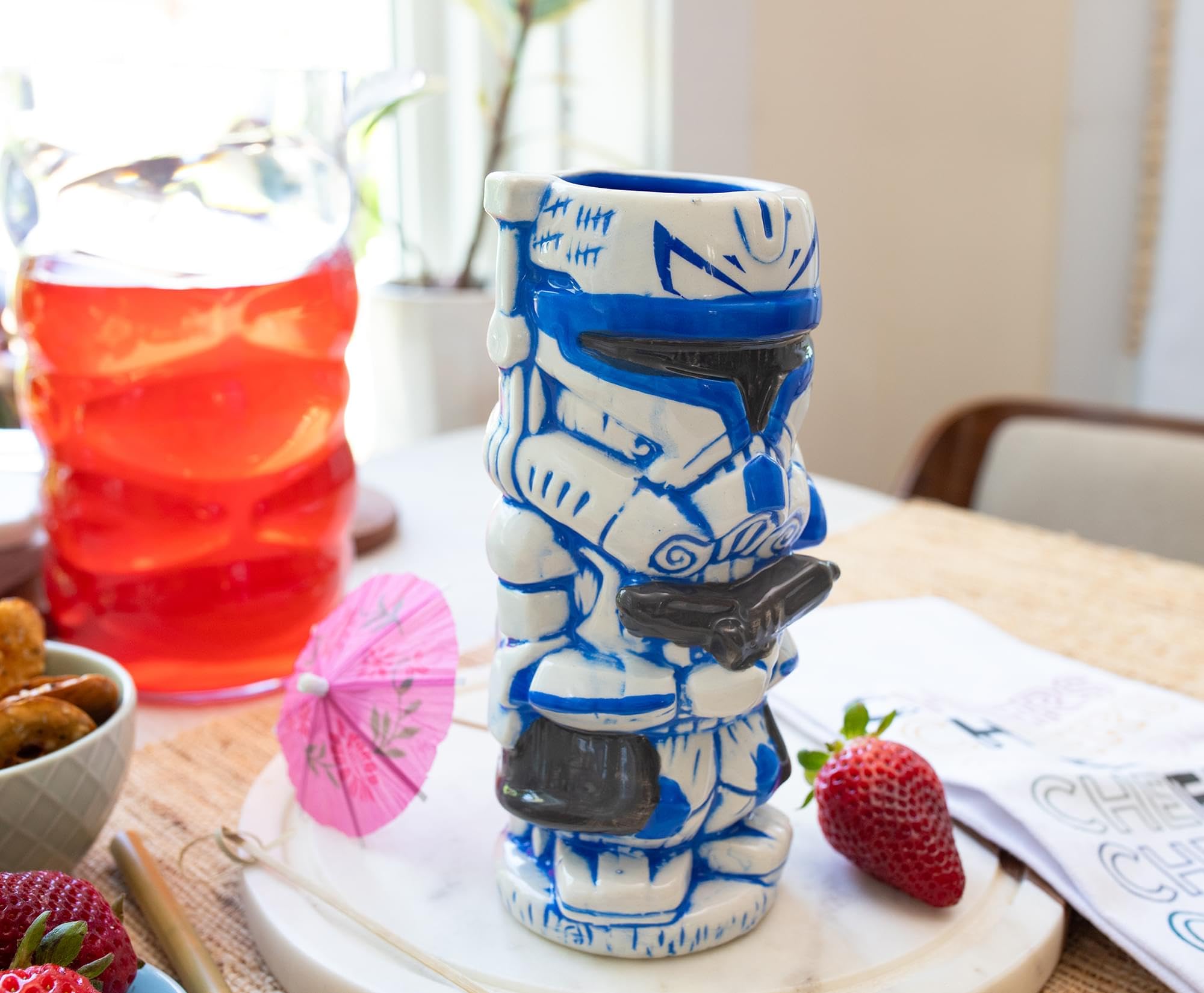 Foto 4 | Taza De Cerámica Geeki Tikis Star Wars Capitán Rex 450ml - Venta Internacional.