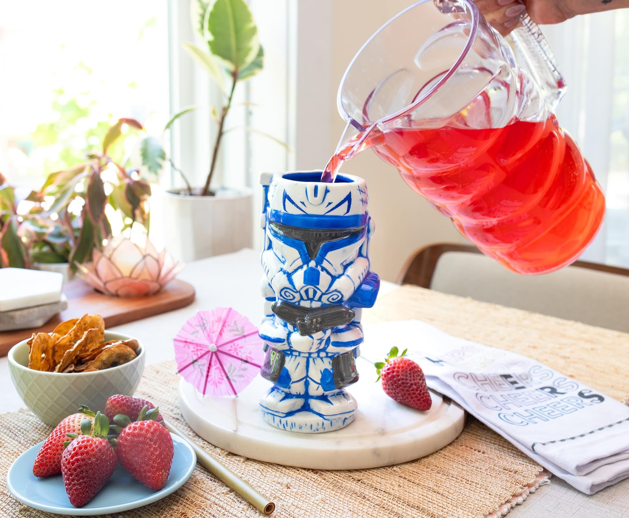 Foto 7 pulgar | Taza De Cerámica Geeki Tikis Star Wars Capitán Rex 450ml - Venta Internacional.
