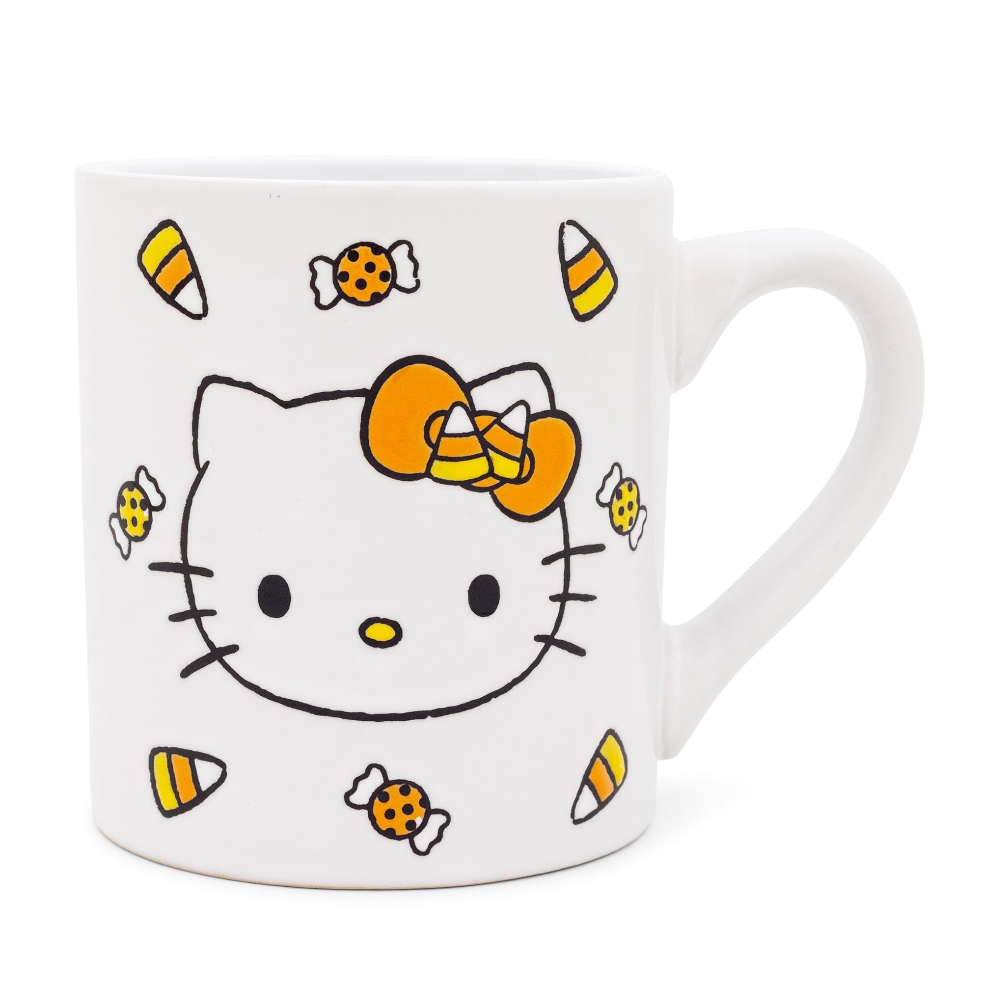 Foto 3 pulgar | Taza Silver Buffalo Sanrio Hello Kitty Candy Corn 414 Ml - Venta Internacional.