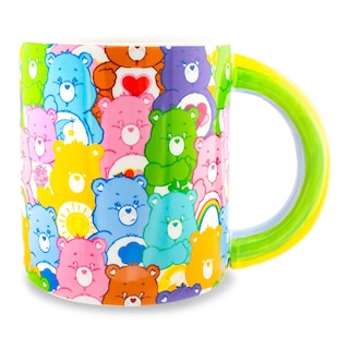 Foto 2 | Taza Plateada Con Estampado Integral De Buffalo Care Bears 600 Ml - Venta Internacional.