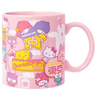 Foto 1 | Taza De Cerámica Plateada Con Diseño De Búfalo Sanrio Hello Kitty (600 Ml) Diseño De Tokio - Venta Internacional.