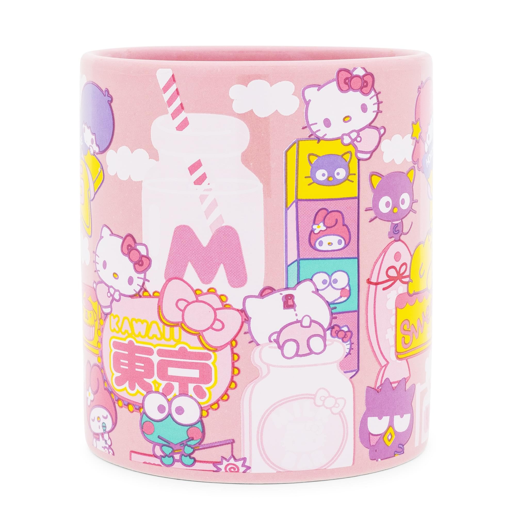 Foto 5 pulgar | Taza De Cerámica Plateada Con Diseño De Búfalo Sanrio Hello Kitty (600 Ml)  Diseño De Tokio - Venta Internacional.
