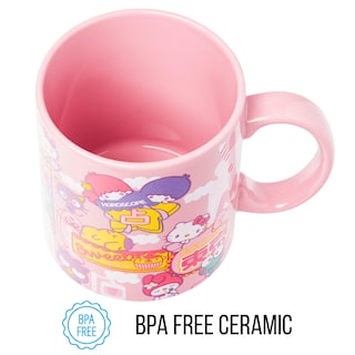 Foto 5 | Taza De Cerámica Plateada Con Diseño De Búfalo Sanrio Hello Kitty (600 Ml) Diseño De Tokio - Venta Internacional.