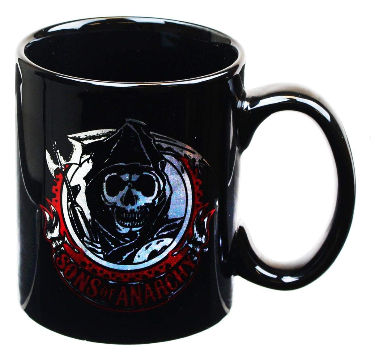 Foto 3 pulgar | Taza De Café Just Funky Sons Of Anarchy Samcro Grim Reaper - Venta Internacional.
