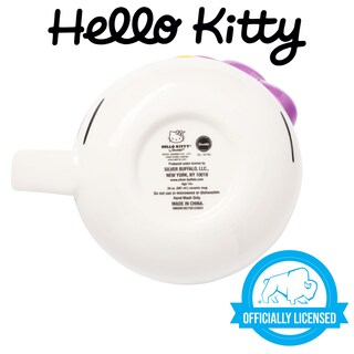 Foto 2 | Taza Silver Buffalo Sanrio Hello Kitty De Cerámica 600 Ml Con Lazo Morado - Venta Internacional.