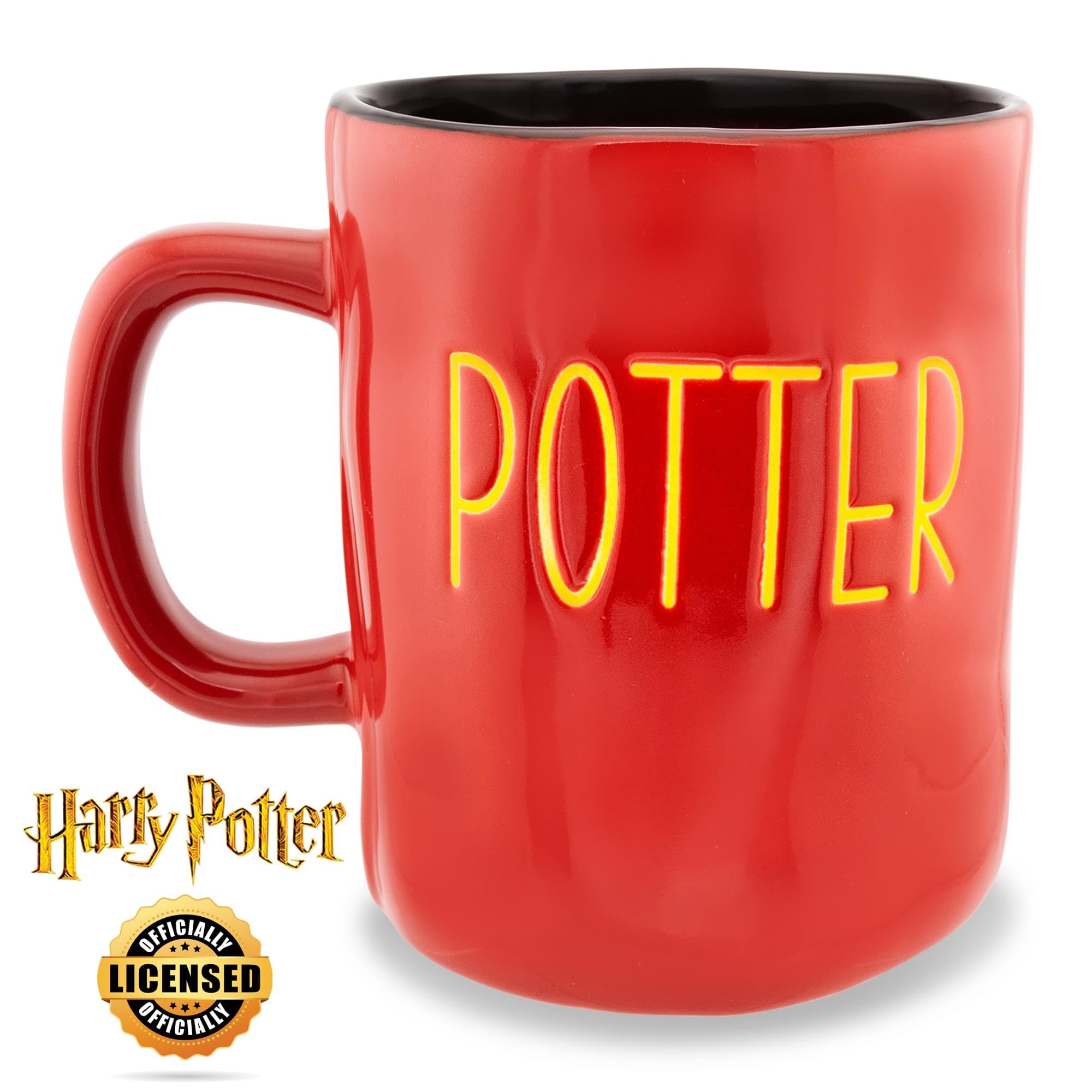 Foto 3 | Taza Silver Buffalo Harry Potter De Cerámica Resistente A La Cera  750 Ml - Venta Internacional.