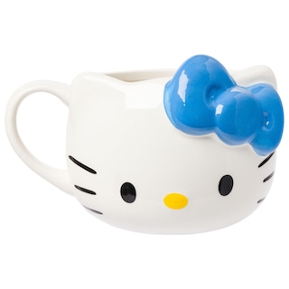 Foto 1 | Taza De Cerámica Silver Buffalo Sanrio Hello Kitty Blue Bow 600 Ml - Venta Internacional.