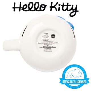 Foto 2 | Taza De Cerámica Silver Buffalo Sanrio Hello Kitty Blue Bow 600 Ml - Venta Internacional.