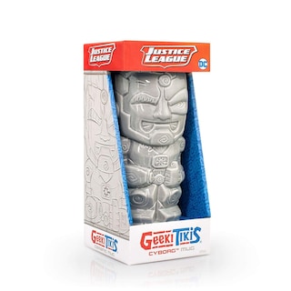 Foto 5 | Taza Geeki Tikis Justice League Cyborg 480 Ml Official Dc Comics - Venta Internacional.