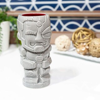 Foto 6 | Taza Geeki Tikis Justice League Cyborg 480 Ml Official Dc Comics - Venta Internacional.