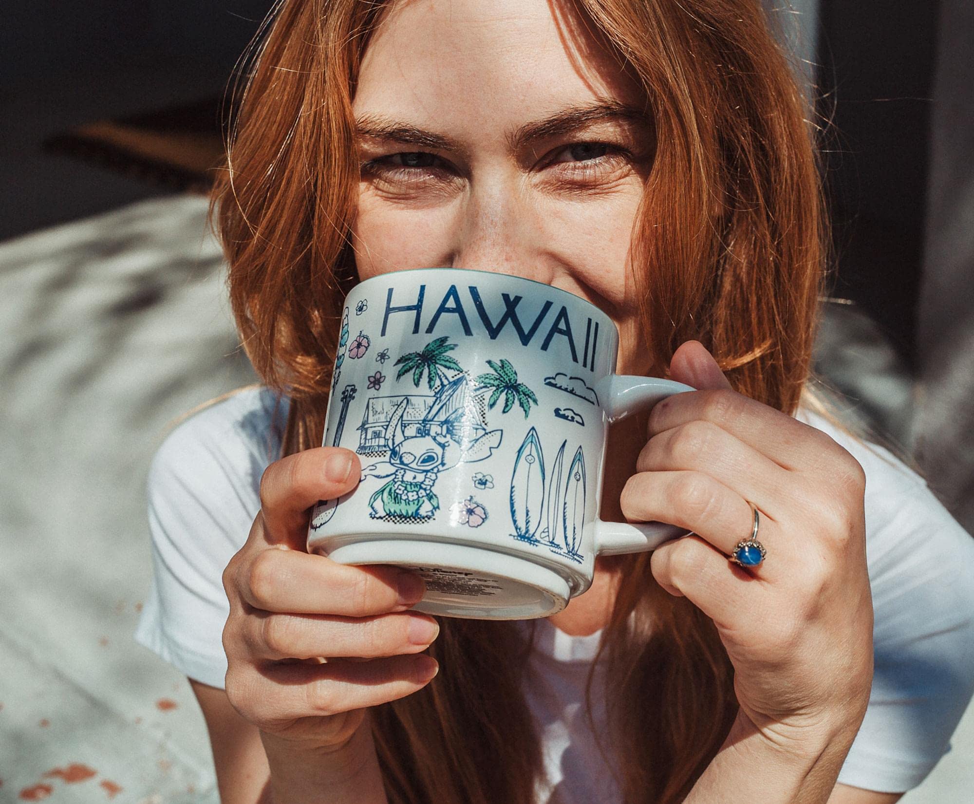Foto 6 pulgar | Taza De Café Disney Lilo & Stitch Hawaii  Apilable  380 Ml - Venta Internacional.