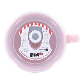 Foto 4 | Taza De Sopa Silver Buffalo Hello Kitty Con Fresas 750 Ml - Venta Internacional.