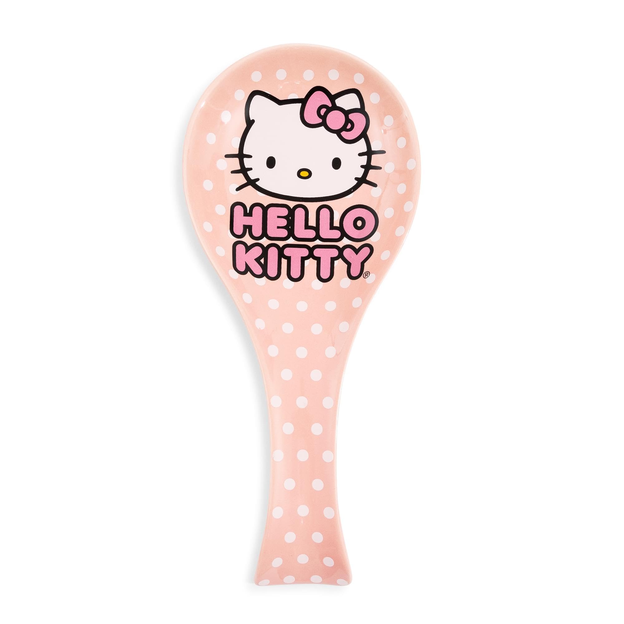 Foto 2 pulgar | Soporte Para Cucharas Sanrio Hello Kitty Con Lunares  Cerámica - Venta Internacional.