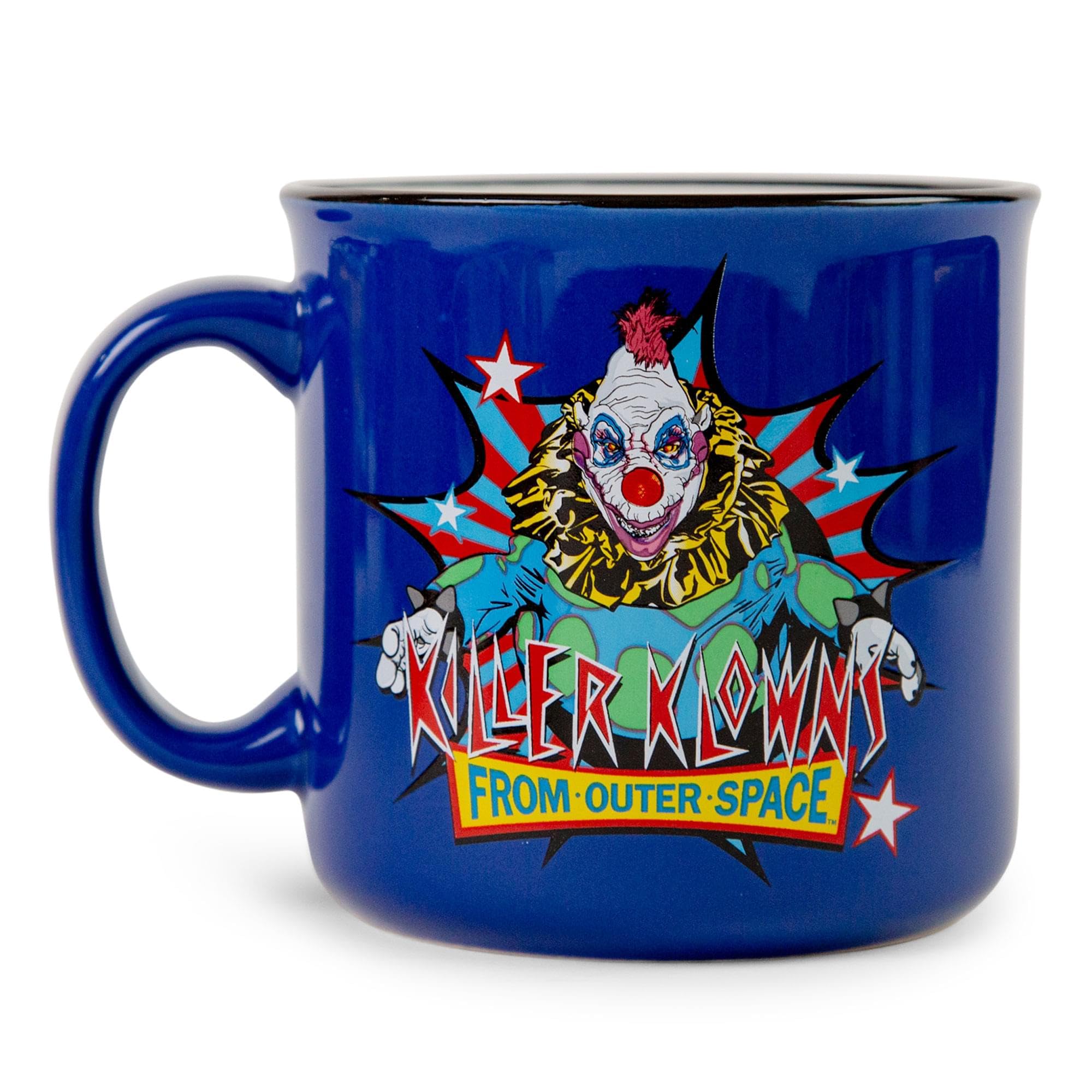 Foto 4 pulgar | Taza Camper Silver Buffalo Killer Klowns From Outer Space Jojo - Venta Internacional.