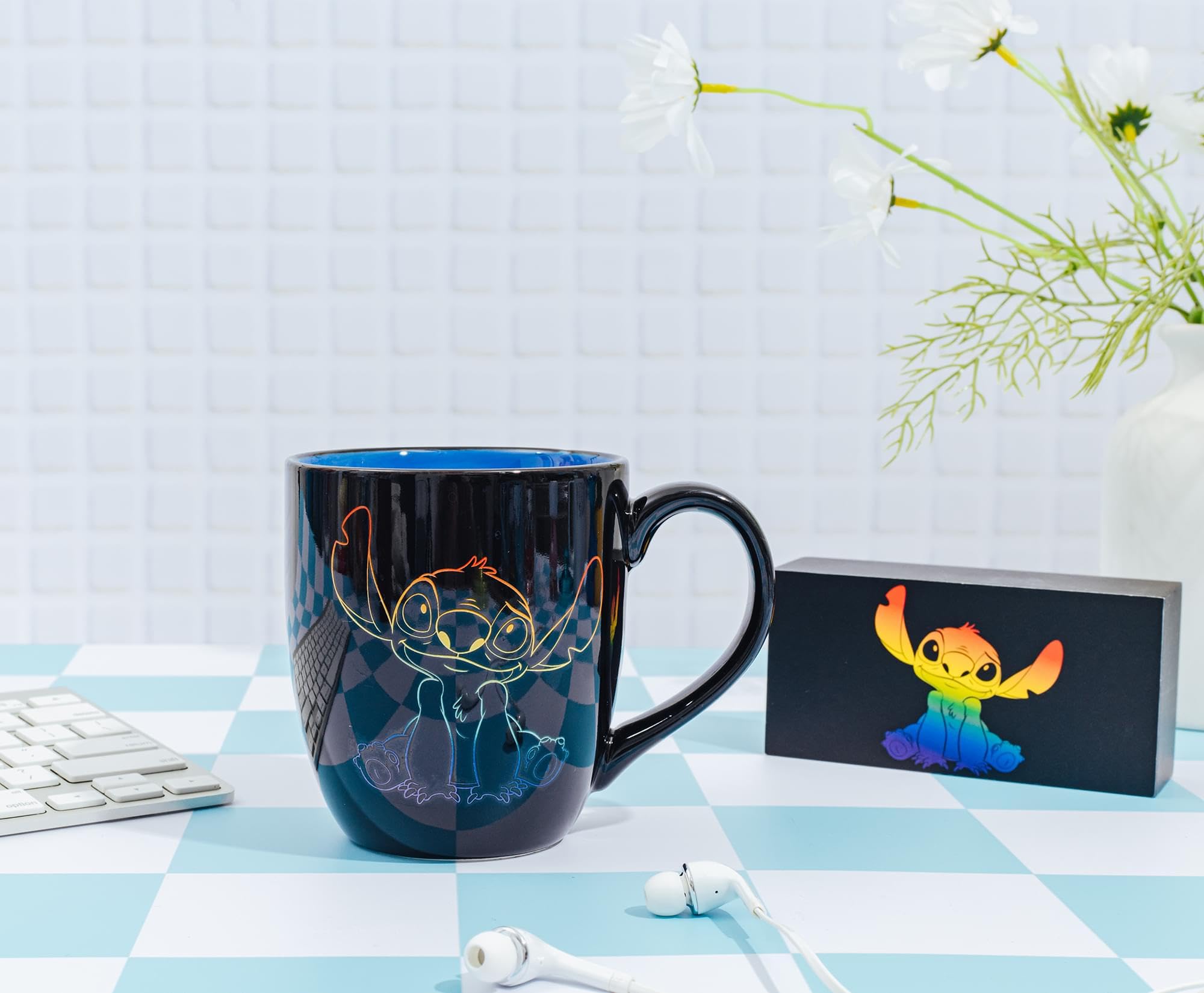 Foto 4 pulgar | Set De Tazas Silver Buffalo Disney Stitch Ohana Means Family  530 Ml - Venta Internacional.
