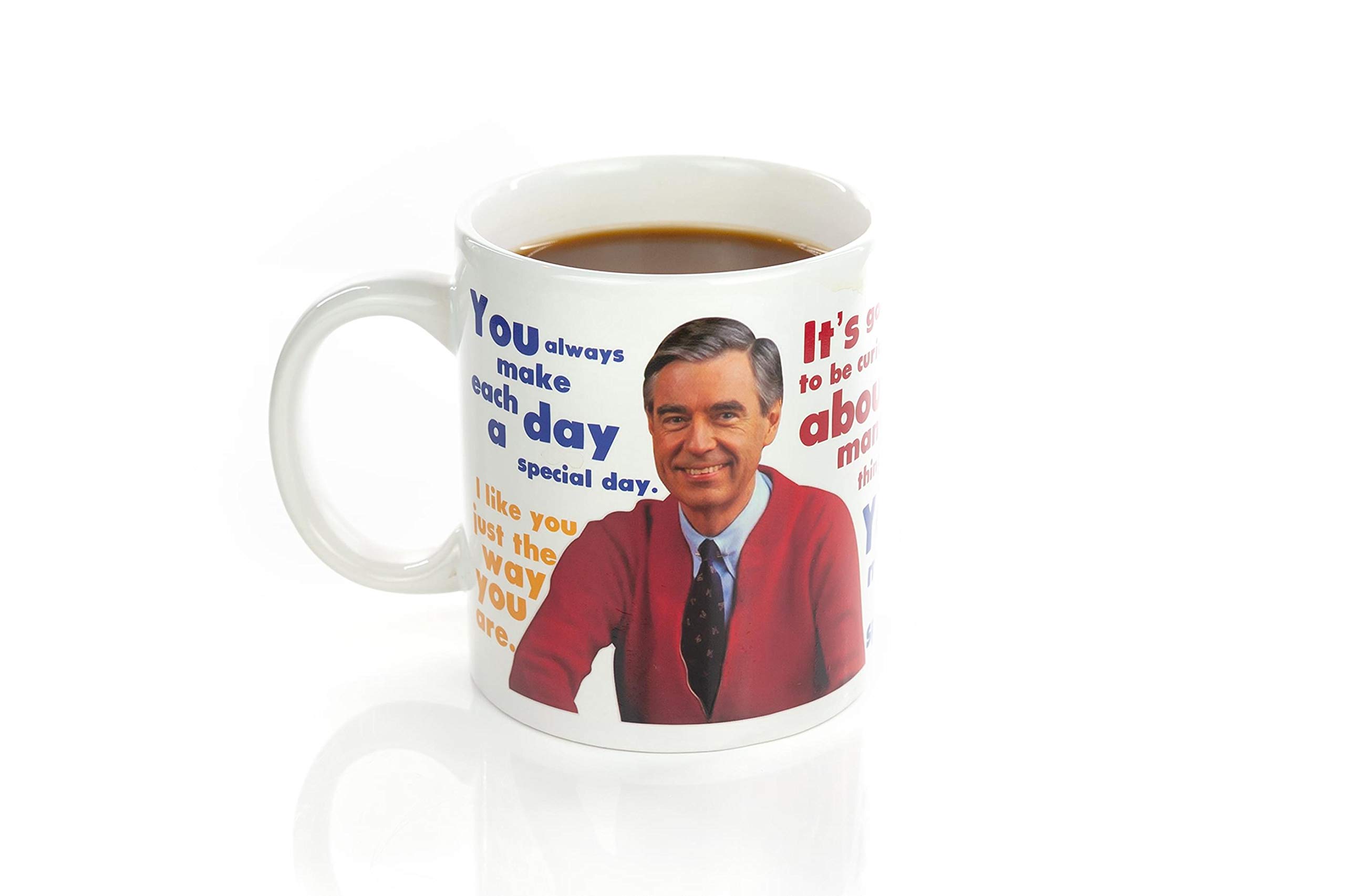 Foto 3 pulgar | Taza De Café Toynk Mister Rogers Sweater Changing 480 Ml - Venta Internacional.