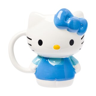 Foto 1 | Vestido Azul De Cuerpo Entero Mug Silver Buffalo Sanrio Hello Kitty - Venta Internacional.