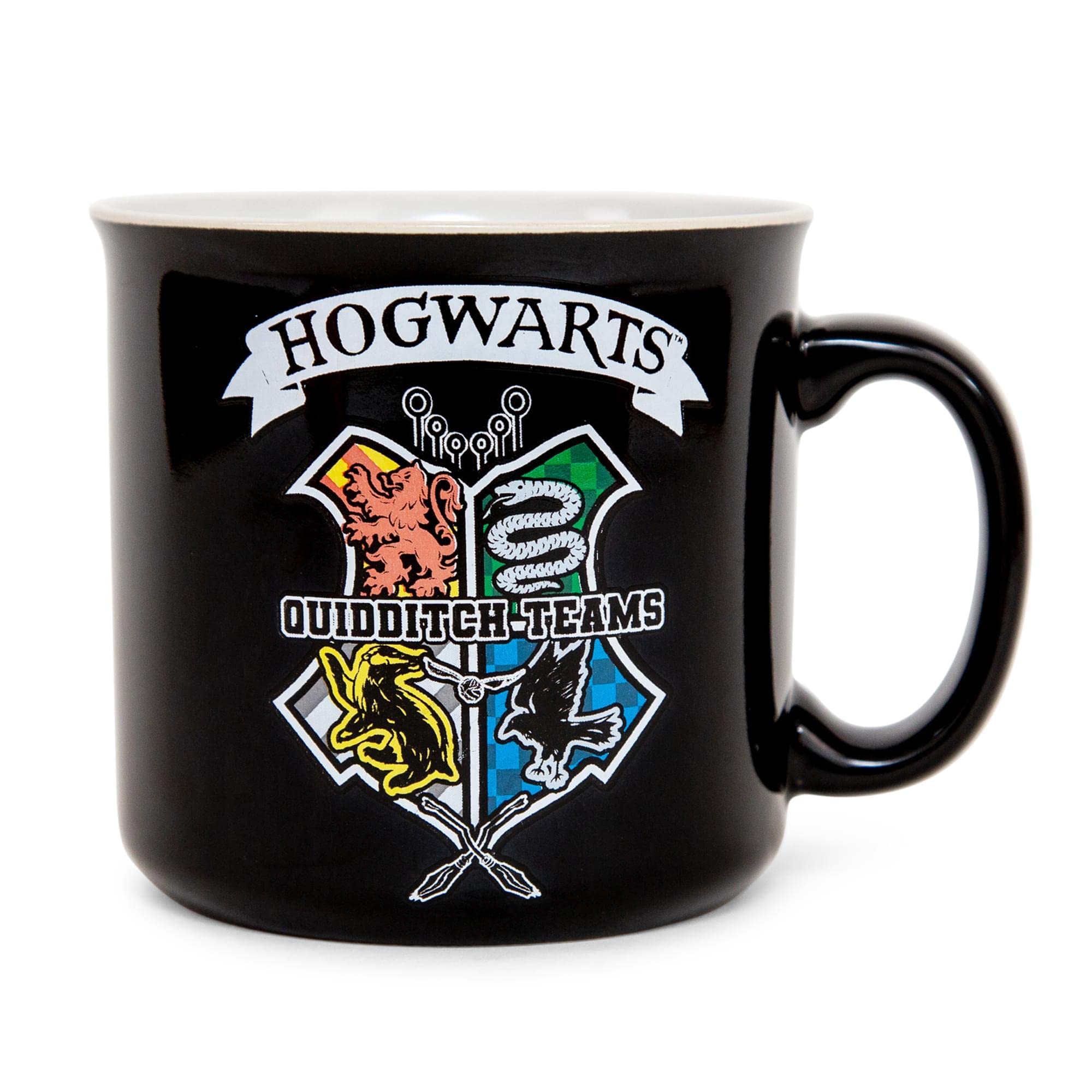 Foto 2 pulgar | Taza Camper Silver Buffalo Con El Escudo De Quidditch De Harry Potter  590 Ml - Venta Internacional.
