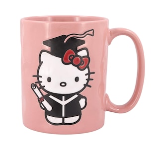 Foto 2 | Taza De Cerámica Silver Buffalo Hello Kitty Graduation 500 Ml - Venta Internacional.