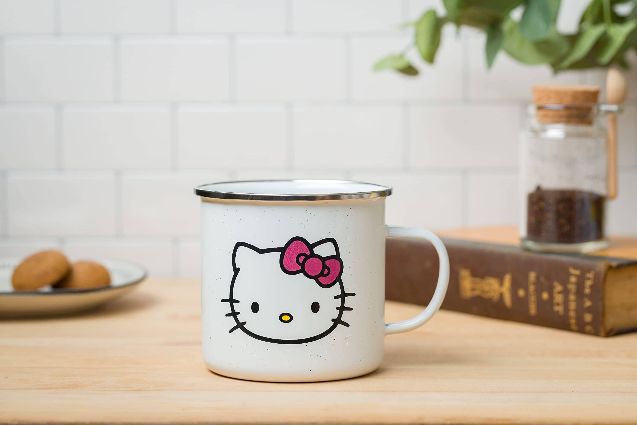 Foto 3 pulgar | Taza De Café Silver Buffalo Sanrio Hello Kitty 620ml - Venta Internacional.