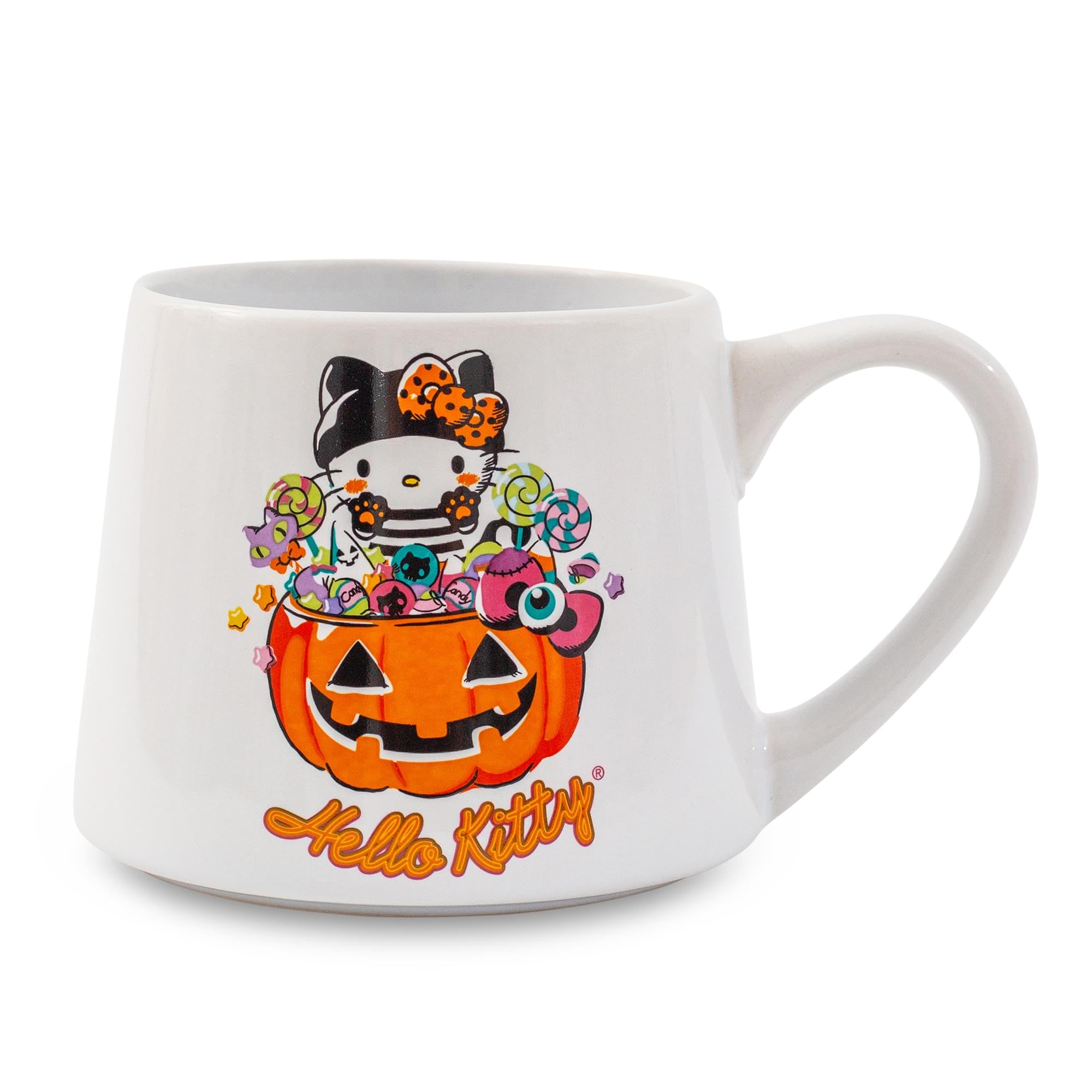 Foto 3 pulgar | Taza Silver Buffalo Sanrio Hello Kitty Pumpkin 400 Ml - Venta Internacional.