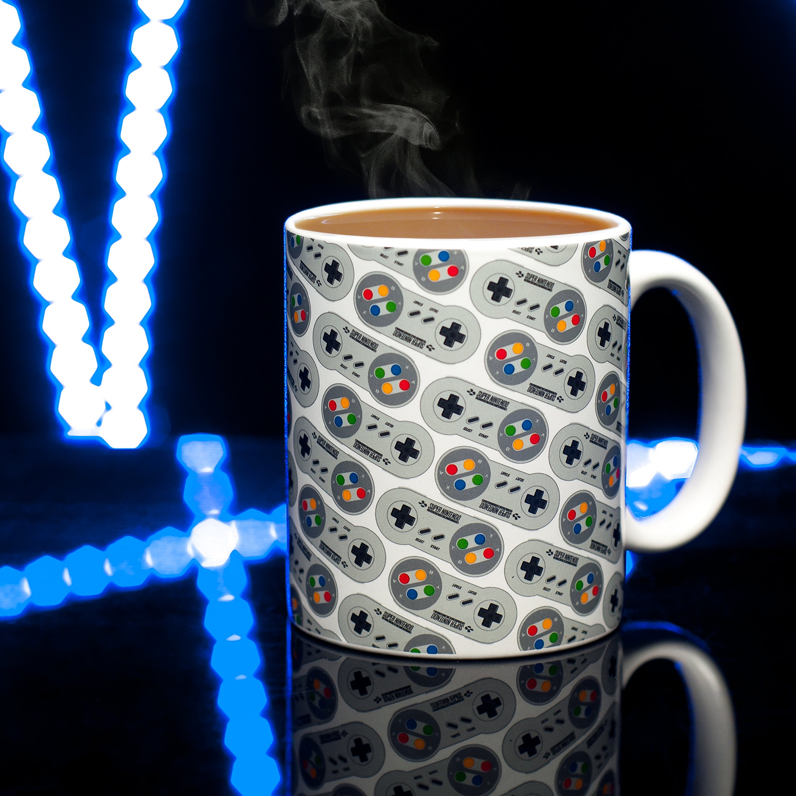 Foto 3 | Taza De Café Paladone Classic Snes Controller  300 Ml  Cerámica - Venta Internacional.
