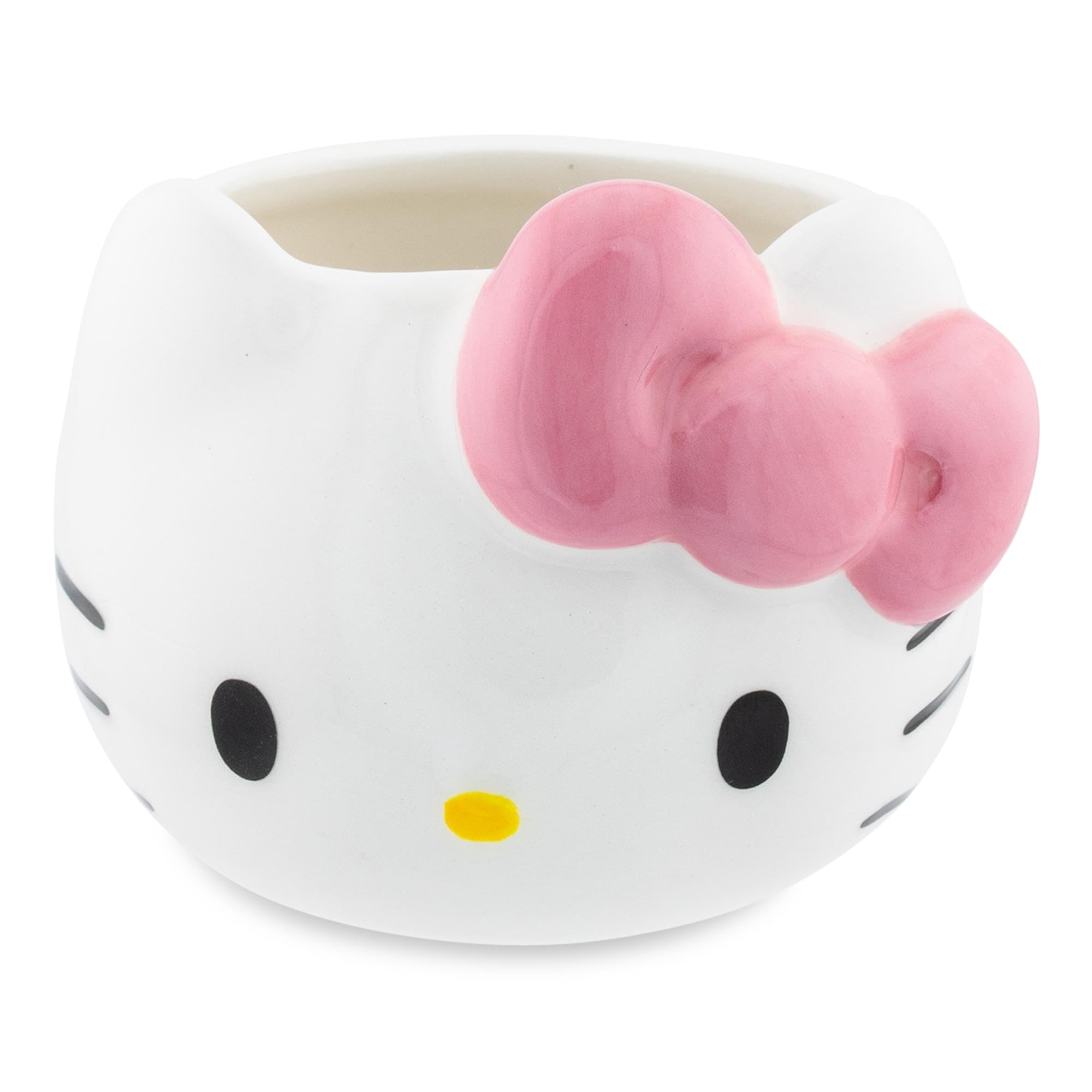 Foto 2 pulgar | Taza Pequeña De Cerámica Sanrio Hello Kitty Pink Bow  100 Ml - Venta Internacional.