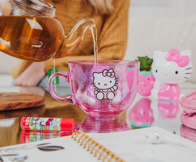 Foto 2 | Taza De Café Silver Buffalo Sanrio Hello Kitty De Cristal De 480 Ml - Venta Internacional.