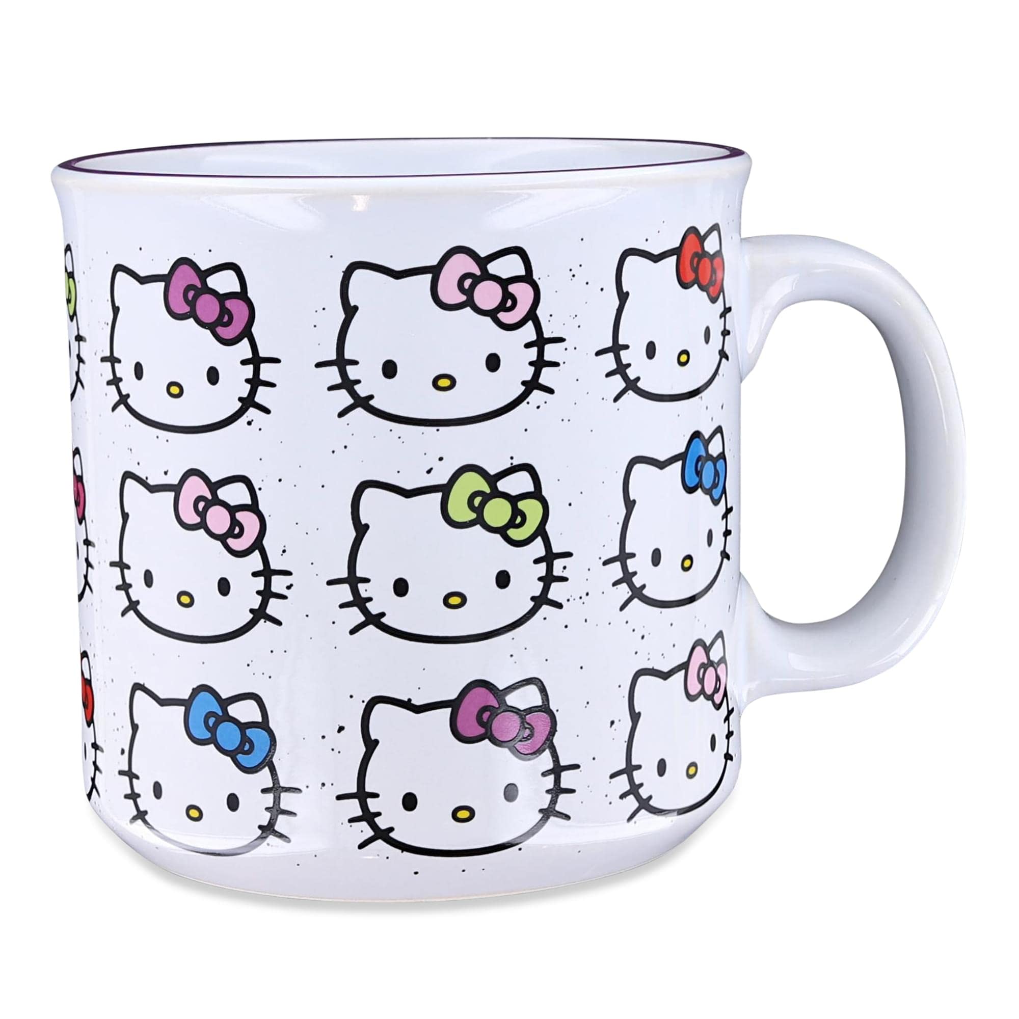Foto 2 pulgar | Taza Camper De Cerámica Silver Buffalo Hello Kitty 600 Ml - Venta Internacional.