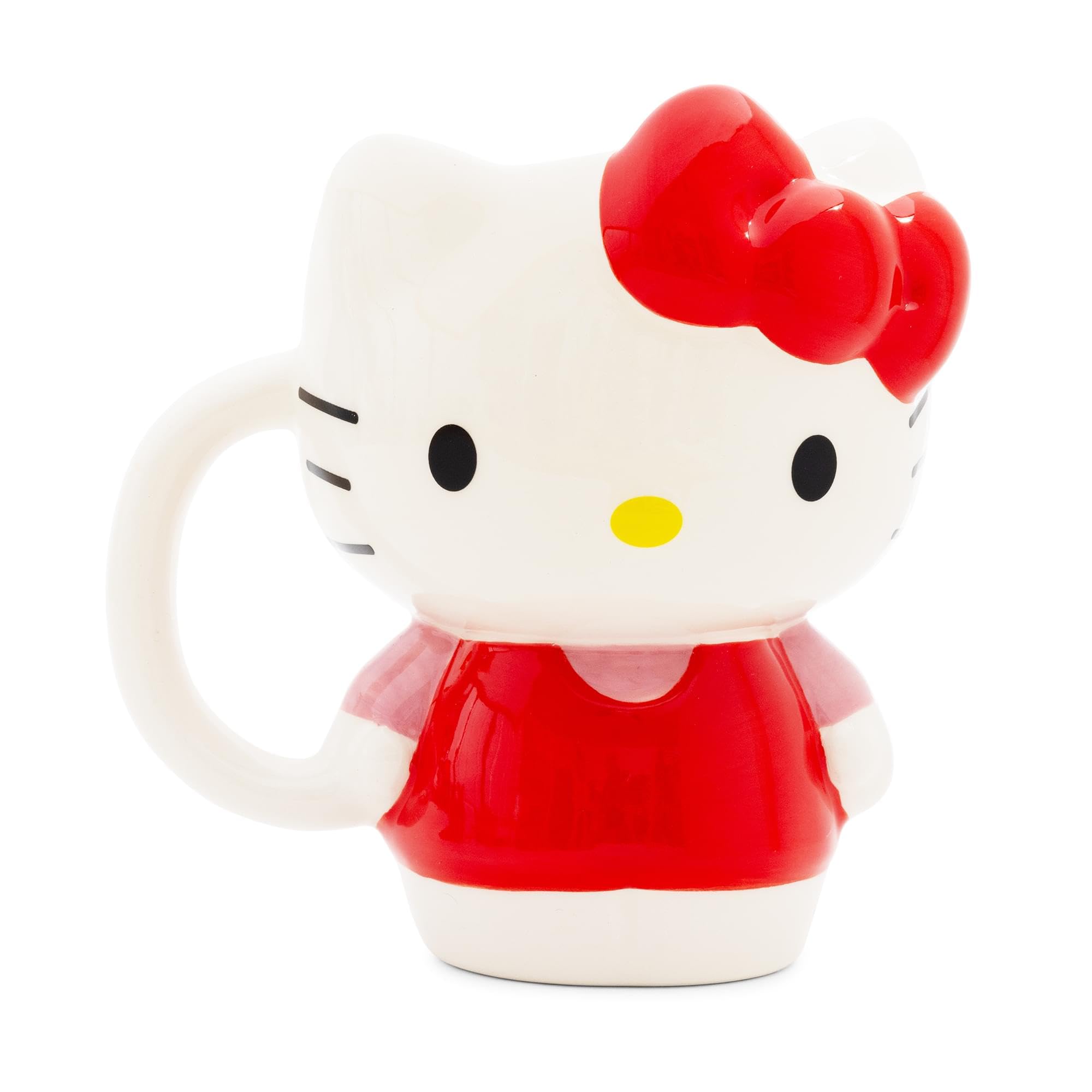 Foto 2 pulgar | Vestido Rojo Mug Silver Buffalo Sanrio Hello Kitty  600 Ml - Venta Internacional.
